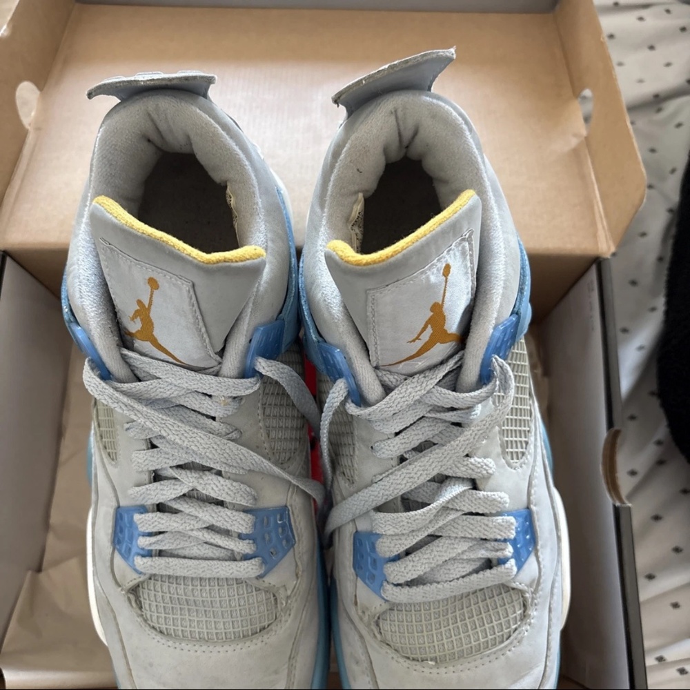 Nike Air Jordan 4 Retro LS Mist Blue, Size 10.5